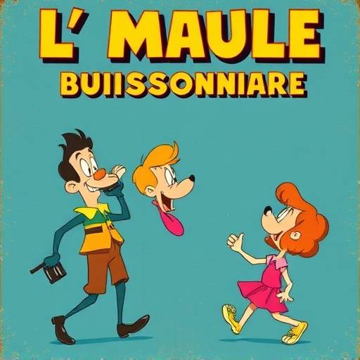 Affiche de la série comique 'L'École Buissonnière'