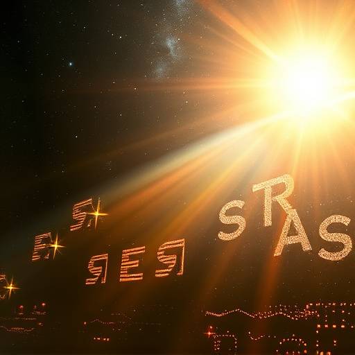 Affiche de la série de science-fiction 'La Prophétie des Étoiles'
