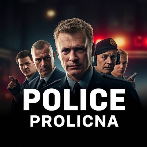 Affiche de la série policière 'L'Affaire Saint-Jean'